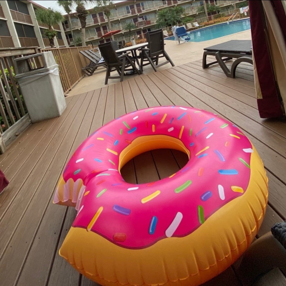 Giant Pink Donut Inflatable